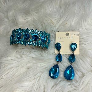 Beautiful royal blue set